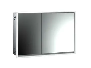 Emco Lichtspiegelschrank loft 06115 Unterputz, Tür breit rechts 1000mm alu.