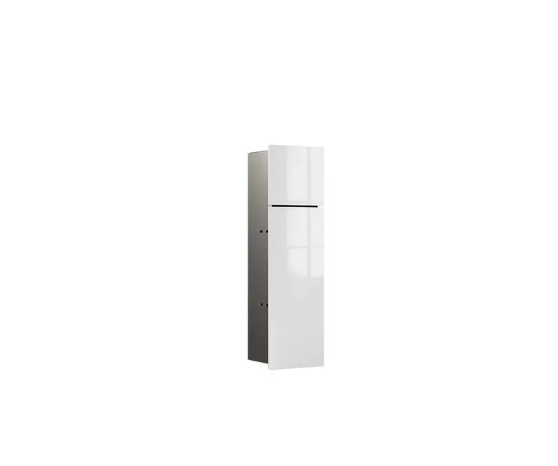 Emco WC-Modul asis pure 27402 Unterputz, Anschlag links 600mm we Glanz