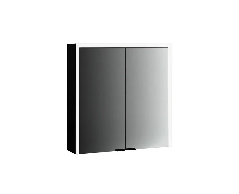 Emco Lichtspiegelschrank prime 3 14303 Aufputz, 2trg. 800mm schw