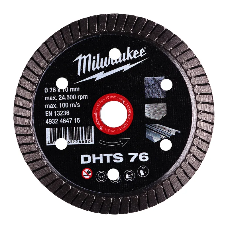 Diamanttrennscheibe DHTS 76 mm Fliesen