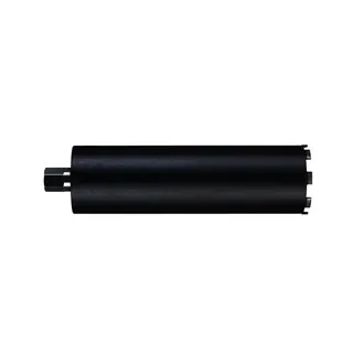 DIA Trockenbohrkrone DCHXL 132x490 mm 1 1/4 Z UNC für Staubabsaugung