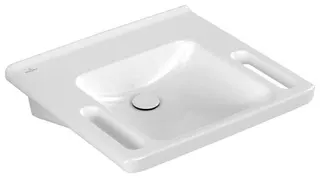 Villeroy & Boch Waschbecken ViCare 600x550mm Rechteck ohne Überlauf Weiß Alpin