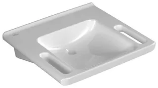 Villeroy & Boch Waschbecken ViCare 600x550mm Rechteck ohne Überlauf Weiß Alpin – Bild 2