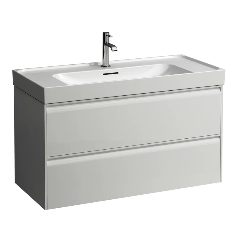 Laufen WTU MEDA 448x984x515 2 Schubl. integ. Griffleiste f.WT H810119 multicolor