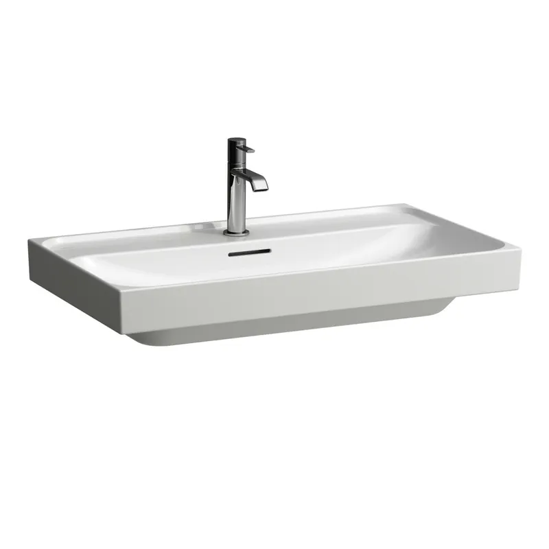 Laufen Waschtisch MEDA 460x800x160 1 Hahnloch mit Überlauf weiß matt