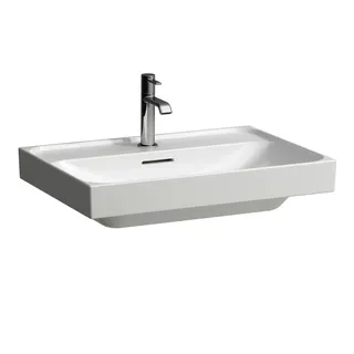Laufen Aufsatz-Waschtisch MEDA 460x650x160 1 Hahnloch mit Überlauf LCC weiß
