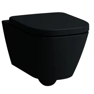 Laufen T-WC wandh. MEDA 540x360 Silent Flush spülrandlos verdeckte Bef. graphit matt