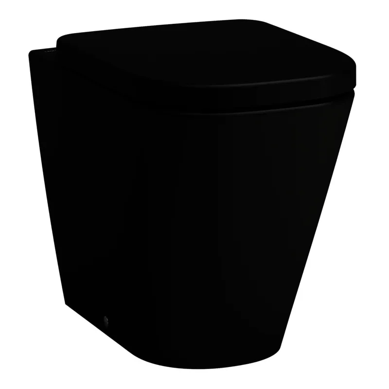Laufen Stand-T-WC MEDA 540x360x430 Silent Flush spülrandlos Abg. w/s schw matt