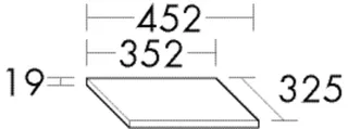 BB Ablageplatte (APDH999) Sys30, PG1