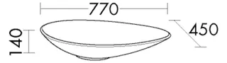 BB MG-Aufs.-Beck. (MBA0020) Sys30, 450x770x140, Alpinweiss