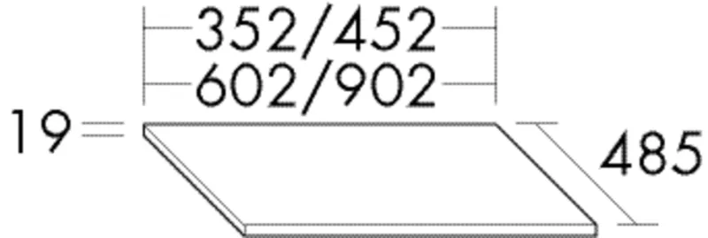 BB Ablageplatte (APDI999) Sys30, PG1