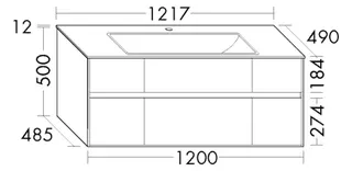 BB Ke-WT inkl. WTU (SGAB122) rc40Solitaire, 490x1217x512, PG2
