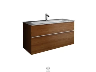 BB Mi-Waschtisch inkl. WTU (SFXL122) Fiumo, 490x1220x610 – Bild 2