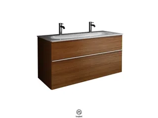 BB Mi-Waschtisch inkl. WTU (SFXM122) Fiumo, 490x1220x610 – Bild 3