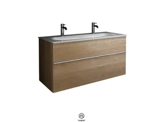 BB Mi-Waschtisch inkl. WTU (SFXM122) Fiumo, 490x1220x610 – Bild 4