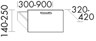 BB Schublade (SW 4580) Sys30, PG1