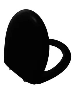 VitrA WC-Sitz Memoria Black Duroplast 2023 mit Absenkautomatik Schwarz Matt