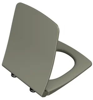 VitrA WC-Sitz Slim Metropole Duroplast 2023 mit Absenkautomatik Taupe Matt
