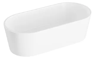 VitrA Badewanne Geo freistehend oval 190 x 90 verdeckter Überlauf Weiß HGL