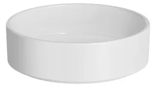 VitrA Aufsatzschale ArchiPlan rund d: 40 cm h: 12 cm freistehend Weiß Hochglanz