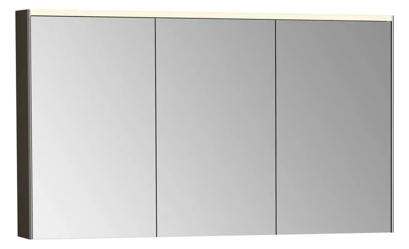 VitrA LED-Spiegelschrank Prime 122x16x70 cm r.-eckig 3 Türen Dimmer Bewegungssensor