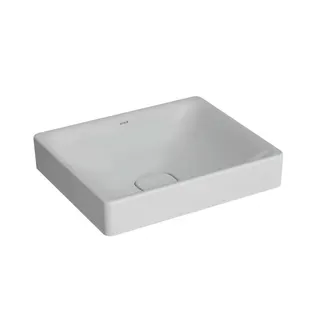 VitrA Aufsatzschale New Metropole 500x400mm rechteckig o. Überlaufschlitz Edelweiß