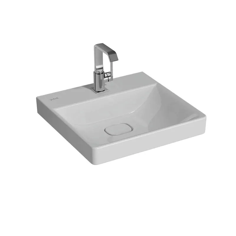 VitrA Waschtisch New Metropole 500 x 470 mm rechteckig ohne Überlaufschlitz Weiß HGL