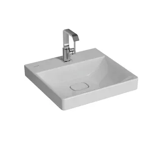VitrA Waschtisch New Metropole 500 x 470 mm rechteckig ohne Überlaufschlitz Weiß HGL
