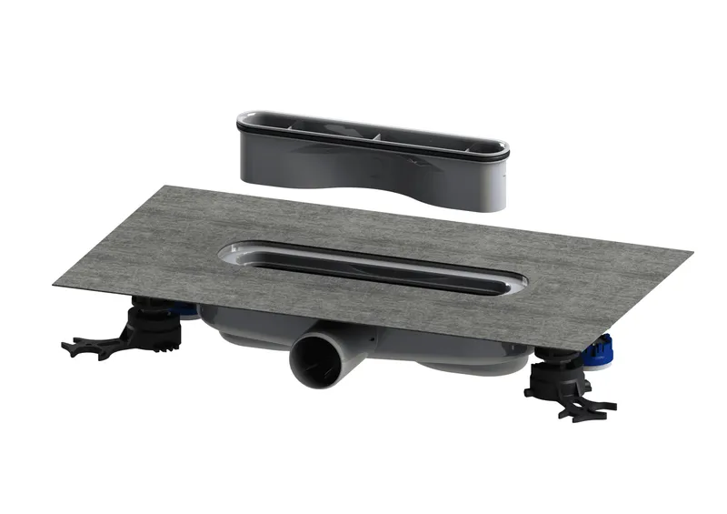 Ablaufgarnitur FlowDrain Mod.4204 HORIZONTAL FLAT