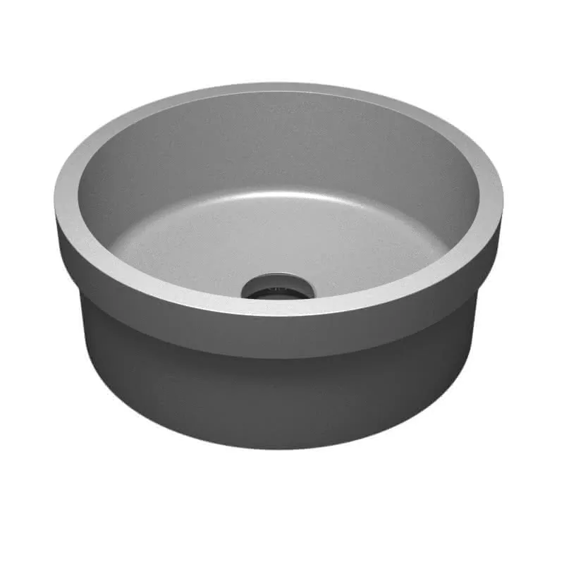 GD Einbaub.Tondo FL,#TONDOFLPO01 Weissm, D38,0 x H14,5