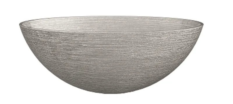 GD Aufsatzb.M 34,#METROPOLE34SL Silber, D34,0 x H12,5
