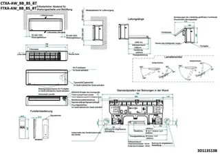 DAIKIN Wandgerät FTXA_CW Typ: 25 Stylish Farbe: Weiß, R-32 – Bild 3