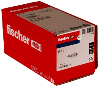 Dämmstoffdübel FID II Dübellänge 50mm Paket mit 50 Stück – Bild 2