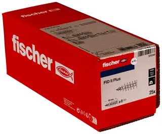 Dämmstoffdübel FID II Plus Dübellänge 80 mm, Paket mit 25 Stück – Bild 2