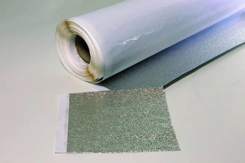 GWK ALU-Grobkornfolie Rolle SK 25 MTR. x 1000 MM WS 0,1MM SELBSTKLEBEND