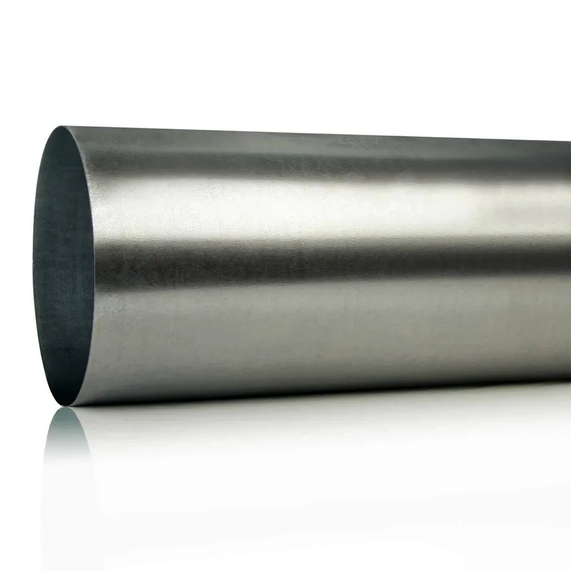 Glattrohr gefalzt DN 100 L=1250mm V2A