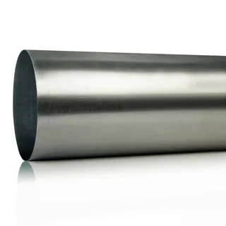Glattrohr gefalzt DN 100 L=1250mm V2A