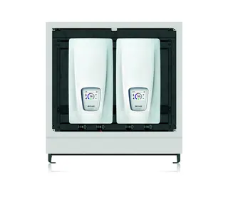 CLAGE DSX Touch Twin Set mit Aufputzschrank