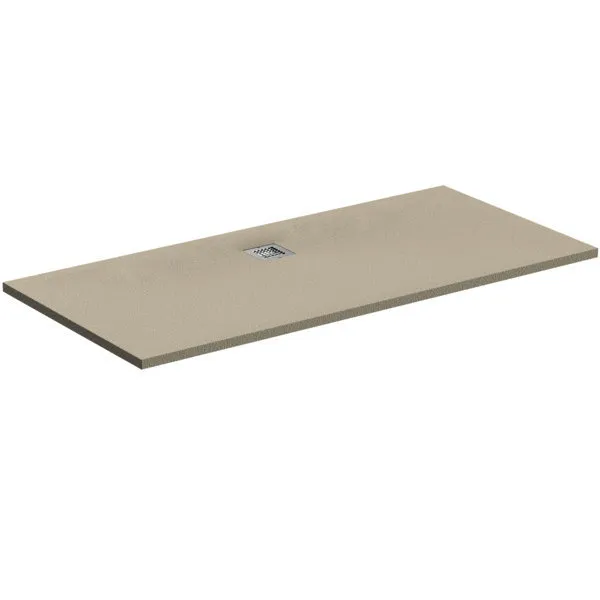 Ideal Standard Rechteck-Brausewanne Ultra Flat S, 1800x1000x30mm, Sandstein