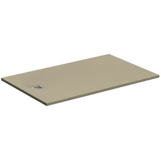Ideal Standard Rechteck-Brausewanne Ultra Flat S, 1600x1000x30mm, Sandstein – Bild 1