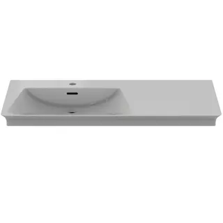 Ideal Standard Möbelwaschtisch La Dolce Vita 1060 mm 1 Hahnloch m.Überlauf Ablage rechts Weiß – Bild 2