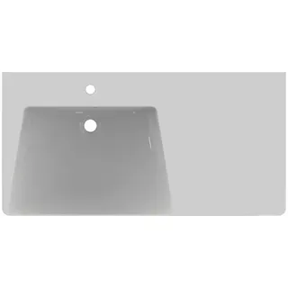 Ideal Standard Möbelwaschtisch La Dolce Vita 1060 mm 1 Hahnloch m.Überlauf Ablage rechts Weiß – Bild 4