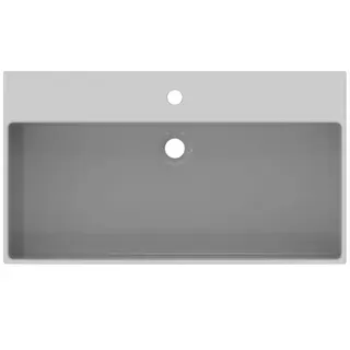 Ideal Standard Waschtisch Extra 815 mm 1 Hahnloch mit Überlauf Weiß – Bild 3
