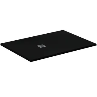 IS Rechteck-Brausewanne Ultra Flat S + 1400x1000mm Schiefer
