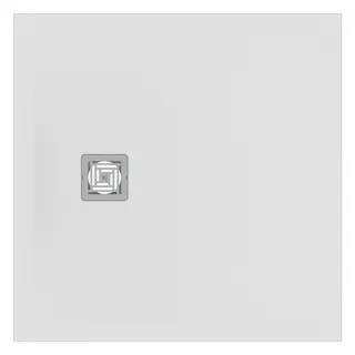 Ideal Standard Quadrat-Brausewanne Ultra Flat S + 900x900mm Abl.25cm Mitte/Seite Weiß – Bild 2