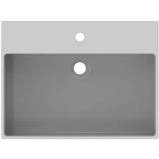 Ideal Standard Waschtisch Extra 615 mm 1 Hahnloch mit Überlauf geschliffen Weiß – Bild 3