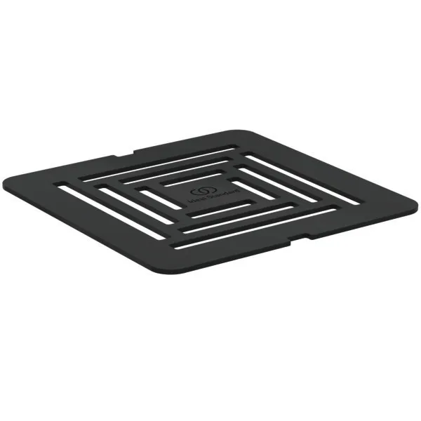 IS Ablaufabdeckung Ultra Flat S + Quarzgrau