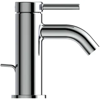 Ideal Standard Waschtisch-Armatur Ceraline Nuovo H65 Ausld.90mm m.Ablgarn. BlueStart Chrom