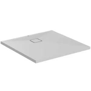 IS Quadrat-Brausewanne Ultra Flat Evo 900x900x35mm Seidenweiß