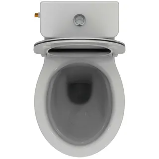 Ideal Standard WC-Paket Eurovit m.Standtiefspül-WC Spülkasten Zulauf oben und WC-Sitz Weiß – Bild 4